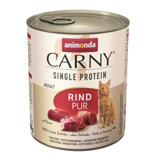 Animonda Carny Adult Single Protein Rind 800g (Menge: 6 je Bestelleinheit)