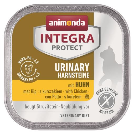 Animonda Integra Protect Adult Urinary Struvitstein mit Huhn 100g (Menge: 16 je Bestelleinheit)