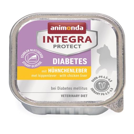 Animonda Integra Protect Diabetes mit Hühnchenleber 100g (Menge: 16 je Bestelleinheit)