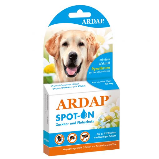 Ardap Spot-On für Hunde über 25 kg    3 x 4.0 ml