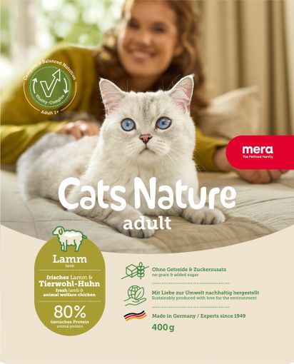 Mera Cat Nature Adult Lamm 400g