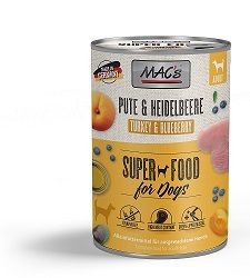 MACs Dog Pute & Heidelbeeren 400g (Menge: 6 je Bestelleinheit)