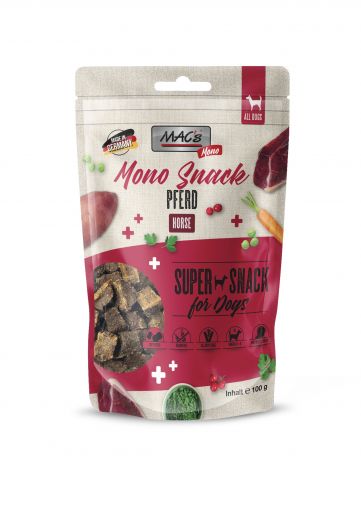 MACs Dog Mono Snack Pferd 100g (Menge: 9 je Bestelleinheit)