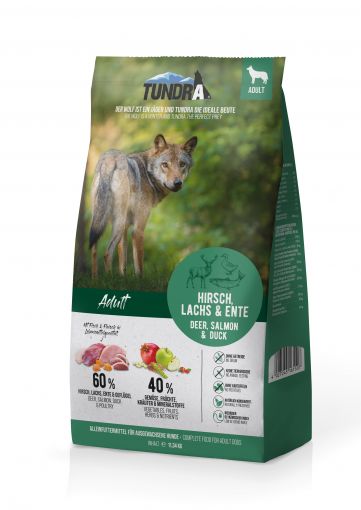 Tundra Dog Hirsch, Ente, Lachs 11,34 kg