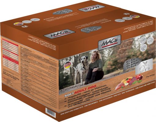 MACs Dog Soft Pute & Hirsch 15kg (3x5kg)
