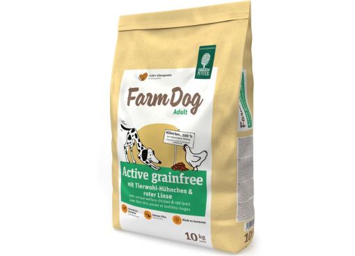 Green Petfood FarmDog Active grainfree 10 kg