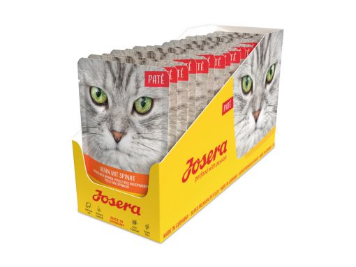 Josera Cat Paté Huhn mit Spinat 85 g (Menge: 16 je Bestelleinheit)