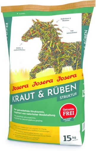 Josera Pferd Kraut & Rüben Struktur 15 kg