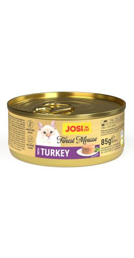 JosiCat Finest Mousse with Turkey 85g (Menge: 12 je Bestelleinheit)