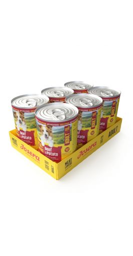 Josera Meat Lovers Adult Menu Beef & Potato 400g (Menge: 6 je Bestelleinheit) Josera Meat Lovers Adult Menu Beef & Potato 400g (Menge: 6 je Bestelleinheit)
