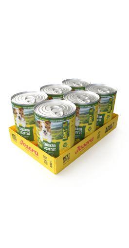 Josera Meat Lovers Adult Menu Chicken & Carrot 400g (Menge: 6 je Bestelleinheit) Josera Meat Lovers Adult Menu Chicken & Carrot 400g (Menge: 6 je Bestelleinheit)