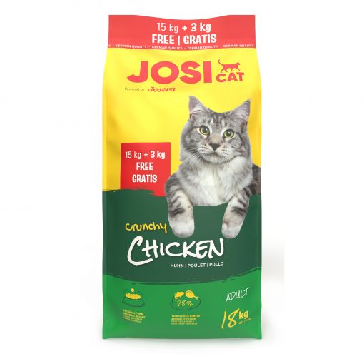 JosiCat Crunchy Chicken 15+3kg JosiCat Crunchy Chicken 15+3kg