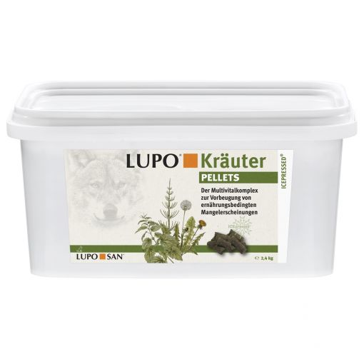 Luposan Kräuter Pellets 2,4kg Eimer Luposan Kräuter Pellets 2,4kg Eimer