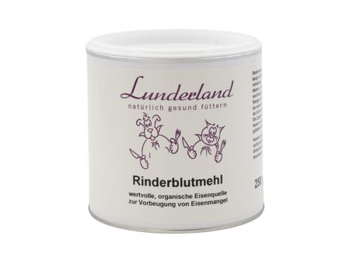 Lunderland Rinderblutmehl 250g Lunderland Rinderblutmehl 250g