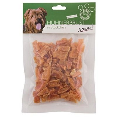 Dokas Dog Hühnerbrustfilet in Stückchen 70 g (Menge: 10 je Bestelleinheit)