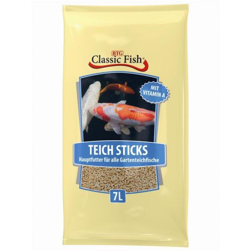 Classic Fish Teich Sticks 7 Liter Beutel