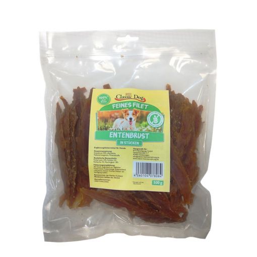 Classic Dog Feines Filet Entenbrustfilets 500g Classic Dog Feines Filet Entenbrustfilets 500g