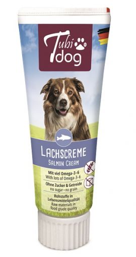 Tubi Dog Delikatess - Lachscreme 75g Tubi Dog Delikatess - Lachscreme 75g