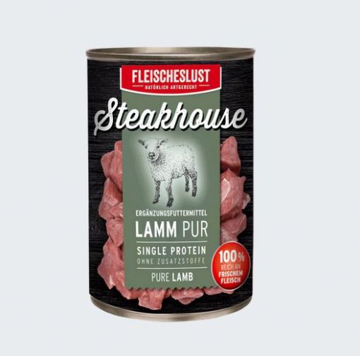 Fleischeslust Steakhouse Lamm pur 800g (Menge: 6 je Bestelleinheit)