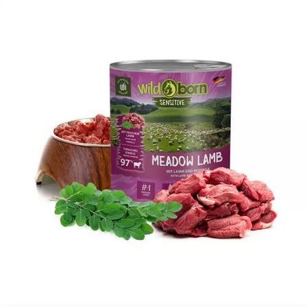 Wildborn Dose Meadow Lamb 800g (Menge: 6 je Bestelleinheit)