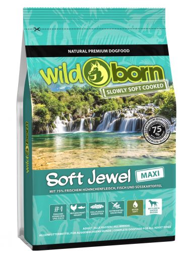 Wildborn Soft Jewel Maxi mit frischem Hühnchen & Fisch 50g