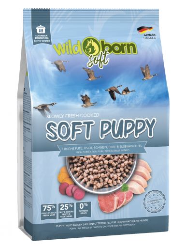 Wildborn Soft Puppy mit frischem Fleisch & Fisch 1kg