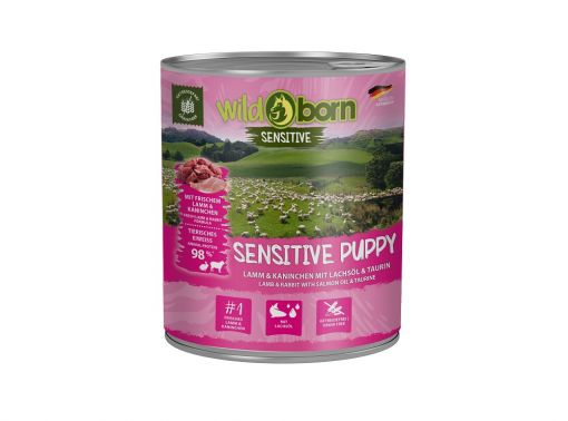 Wildborn Dose Sensitive Puppy 800g (Menge: 6 je Bestelleinheit)