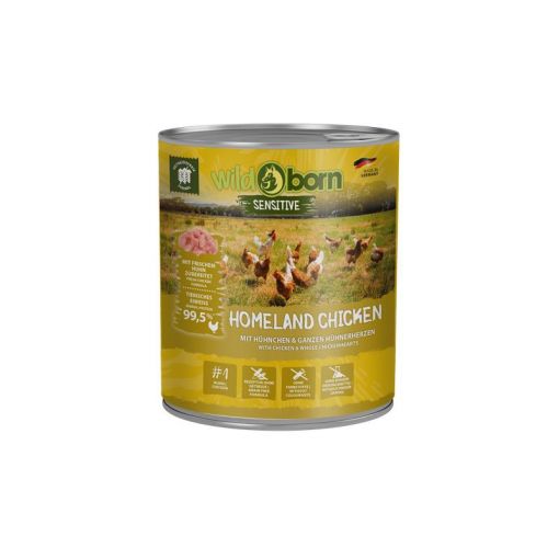 Wildborn Dose Homeland Chicken 800g (Menge: 6 je Bestelleinheit)