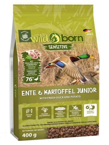 Wildborn Ente & Kartoffel Junior 400g