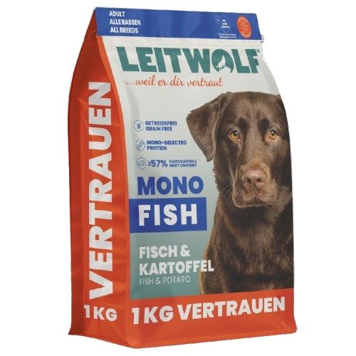 Leitwolf Mono Adult Fisch & Kartoffel 1 kg