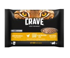 Crave Cat Frischebeutel Huhn 85 g (Menge: 28 je Bestelleinheit)