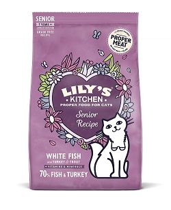 Lilys Kitchen Cat Senior Recipe White Fish with Turkey & Trout 2kg