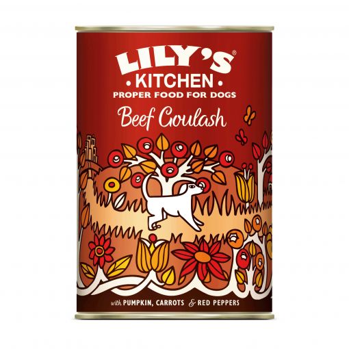 Lilys Kitchen Dog Beef Goulash 400g (Menge: 6 je Bestelleinheit)
