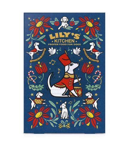 Lilys Kitchen Dog Advent Calendar for Dogs 100g