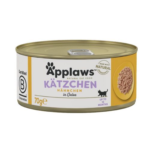 Applaws Cat Nassfutter Dose Kitten Hühnchen 70 g (Menge: 24 je Bestelleinheit)