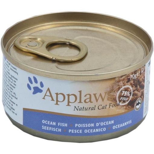 Applaws Cat Nassfutter Dose mit Seefisch 70 g (Menge: 24 je Bestelleinheit)