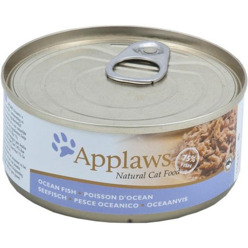 Applaws Cat Nassfutter Dose Seefisch 156 g (Menge: 24 je Bestelleinheit)