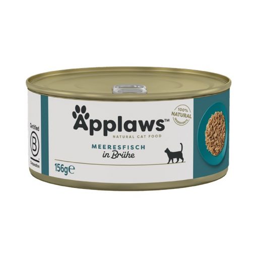 Applaws Cat Nassfutter Dose Seefisch 156 g (Menge: 24 je Bestelleinheit)