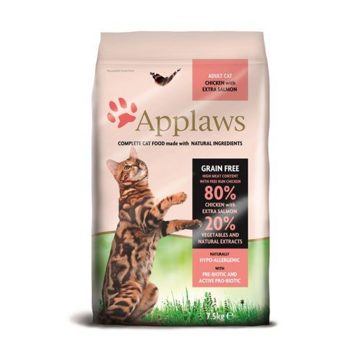Applaws Cat Trockenfutter Hühnchen & Lachs 7,5 kg