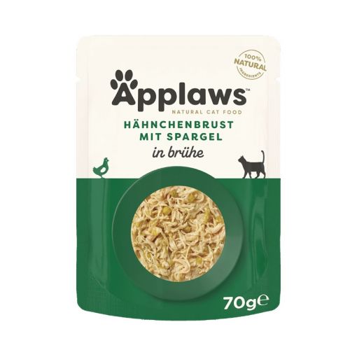 Applaws Cat Nassfutter P.B. mit Hühnchenbrust & Spargel 70 g (Menge: 12 je Bestelleinheit)