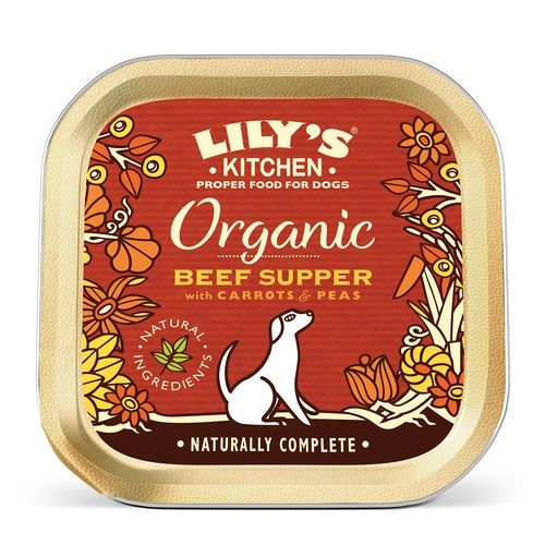 Lilys Kitchen Dog Organic Beef Supper 150g (Menge: 11 je Bestelleinheit)