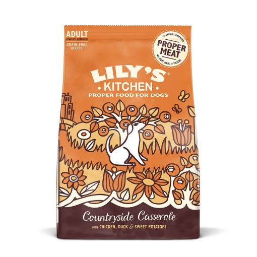 Lilys Kitchen Dog Countryside Casserole with Chicken, Duck & Sweet Potatoes 2,5kg