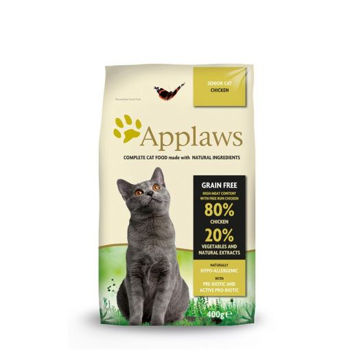 Applaws Cat Trockenfutter Senior Hühnchen 400 g