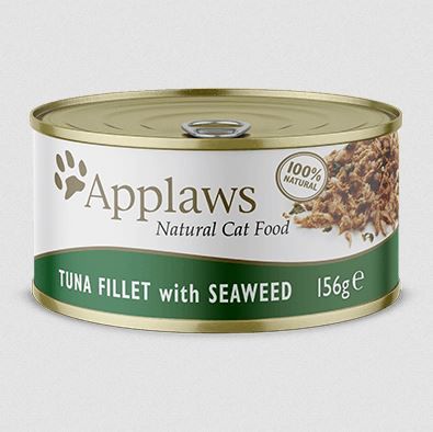 Applaws Cat Dose S6 Thunfischfilets & Meeresalgen 6x156g
