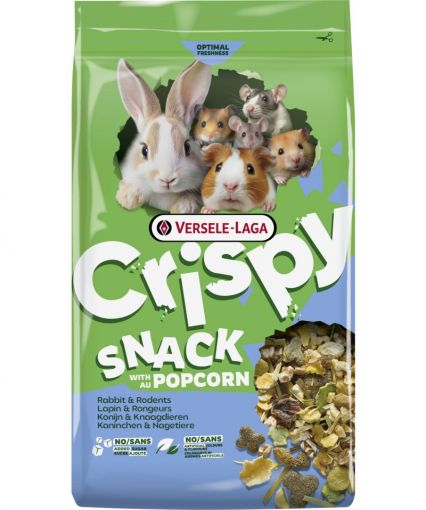 Versele Crispy Snack mit Popcorn 550g Versele Crispy Snack mit Popcorn 550g