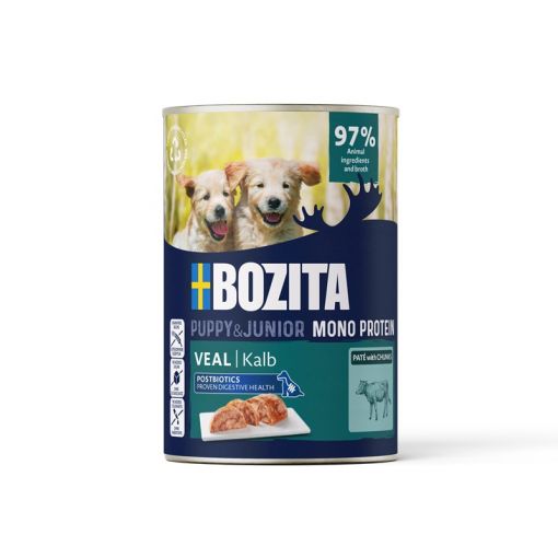 Bozita Dog Dose Pate Puppy Kalb 400g (Menge: 6 je Bestelleinheit) Bozita Dog Dose Pate Puppy Kalb 400g (Menge: 6 je Bestelleinheit)