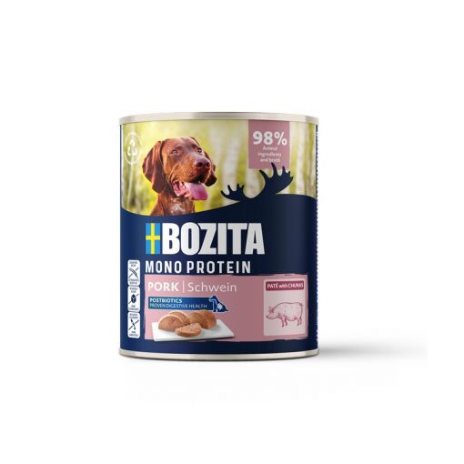 Bozita Dog Dose Pate Schwein 800g (Menge: 6 je Bestelleinheit) Bozita Dog Dose Pate Schwein 800g (Menge: 6 je Bestelleinheit)
