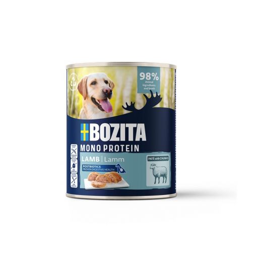 Bozita Dog Dose Pate Lamm 800g (Menge: 6 je Bestelleinheit)