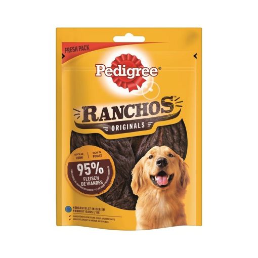 Pedigree Snack Ranchos Sticks mit Huhn 60g (Menge: 10 je Bestelleinheit)