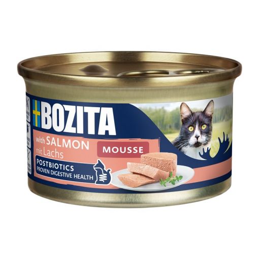 Bozita Cat Dose Mousse MSC Lachs 85g (Menge: 12 je Bestelleinheit) Bozita Cat Dose Mousse MSC Lachs 85g (Menge: 12 je Bestelleinheit)
